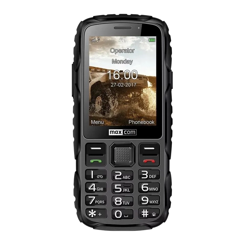 Купить  Кнопочные телефоны - Мобильный телефон MaxCom MM920 Чёрный..