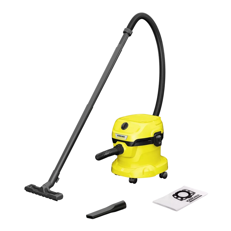Aspirator Karcher WD 2 Plus V-12/4/18 + Duza WD 1 Galben
Uscată, Umedă | 220 W | Container, Sac, Aquafilter | 12 l