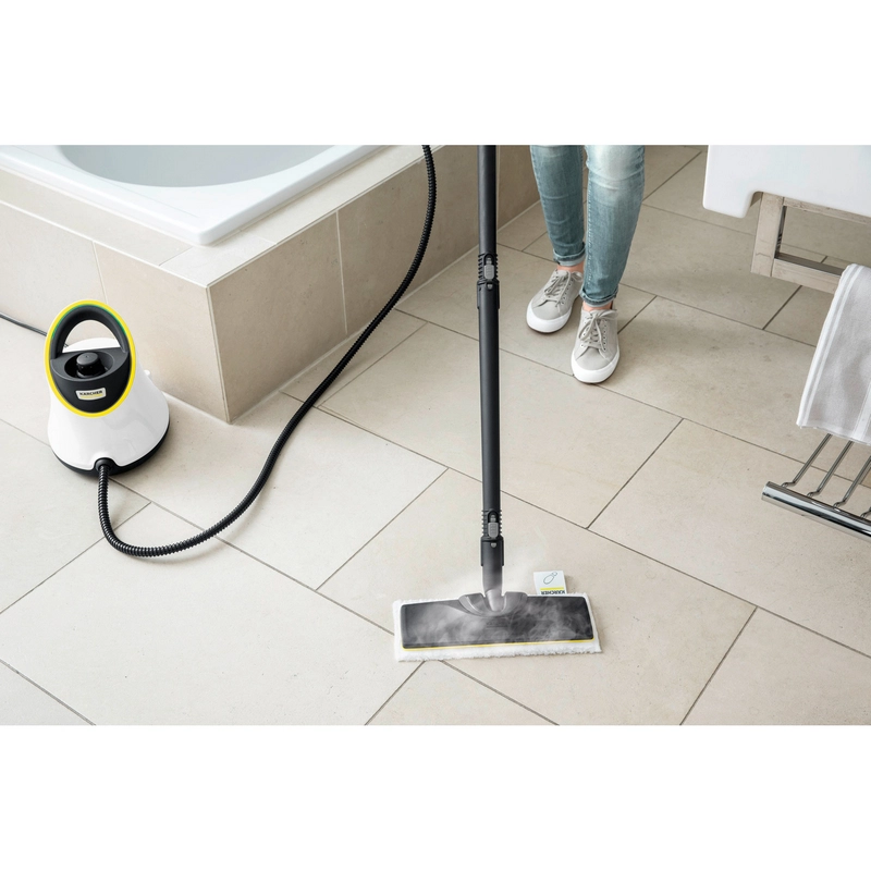Aparat de curățat cu abur Karcher SC 2 Deluxe EasyFix + Set perii Alb
1500 W | 1000 ml
