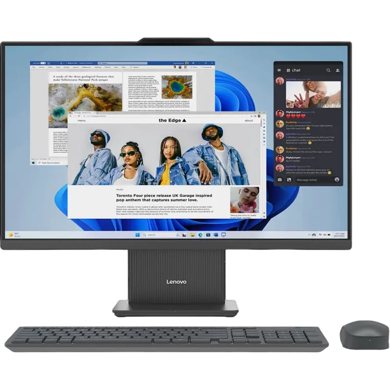 Cumpara  Monoblocuri - Computer All-in-One Lenovo IdeaCentre 24ARR9 ..