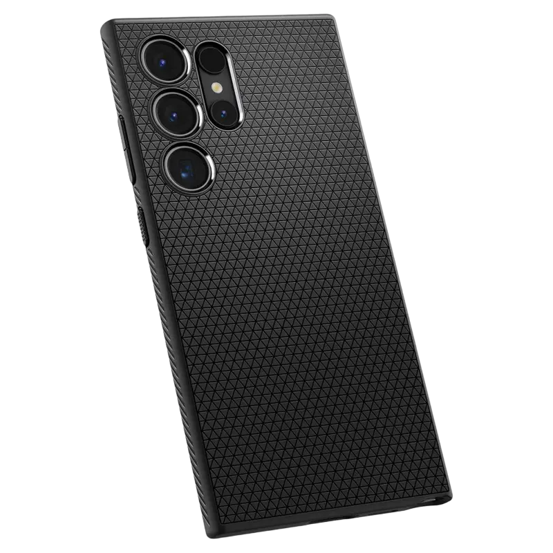 Чехол Spigen Samsung Galaxy S24 Ultra Liquid Air Матовый черный