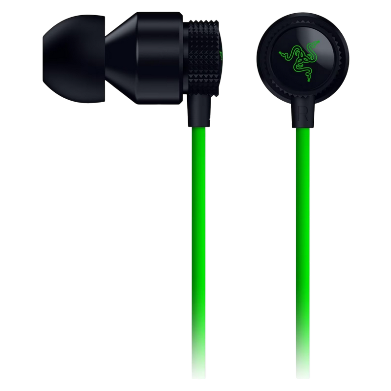 Наушники Razer Hammerhead V3 Чёрный | Зелёный
