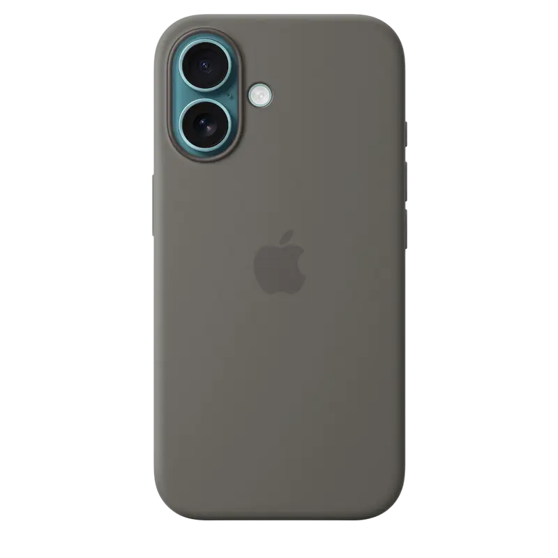 Чехол Apple iPhone 16 Silicone Case MagSafe A3313 Stone Gray