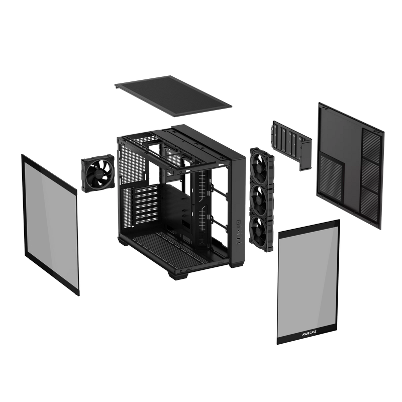 Carcasă PC ASUS A32 Plus Midi-Tower Negru