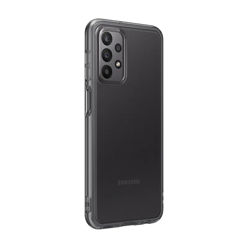 Чехол Samsung Galaxy A23 Soft Clear Cover Чёрный