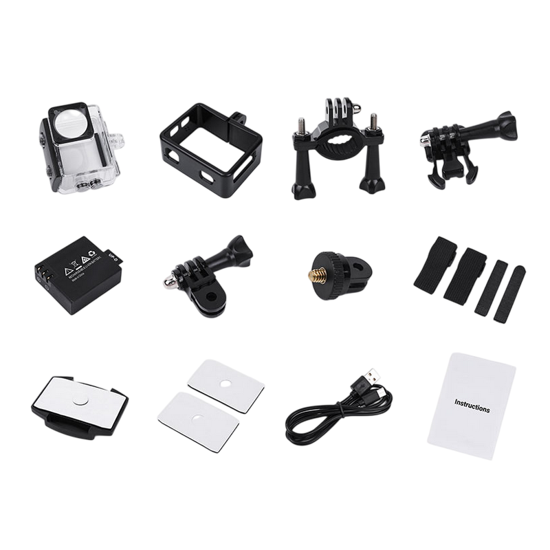 Cameră Video Sport Hoco DV102 Negru