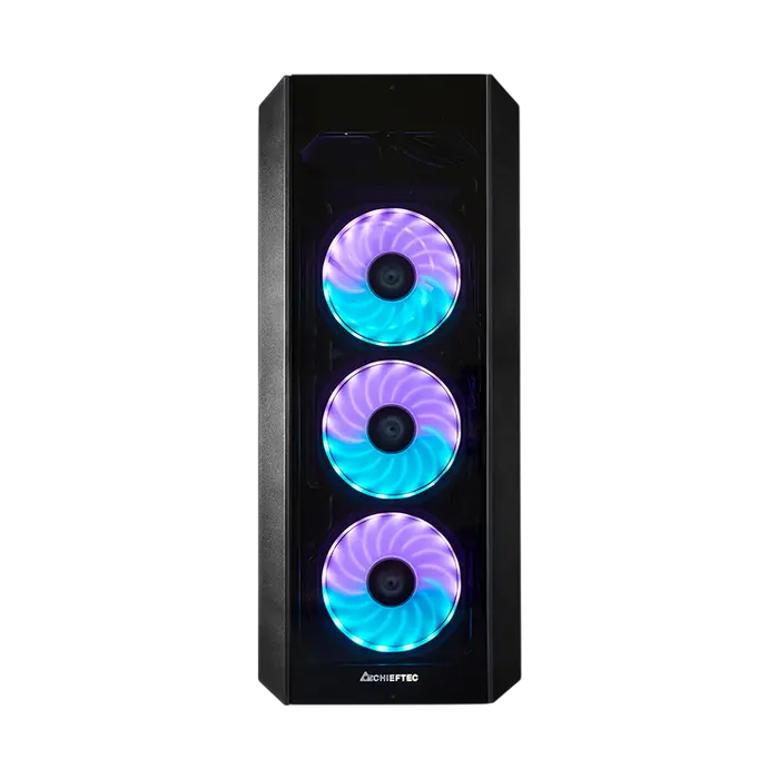 Carcasă PC Chieftec GL-03B-UC-OP Midi-Tower Negru