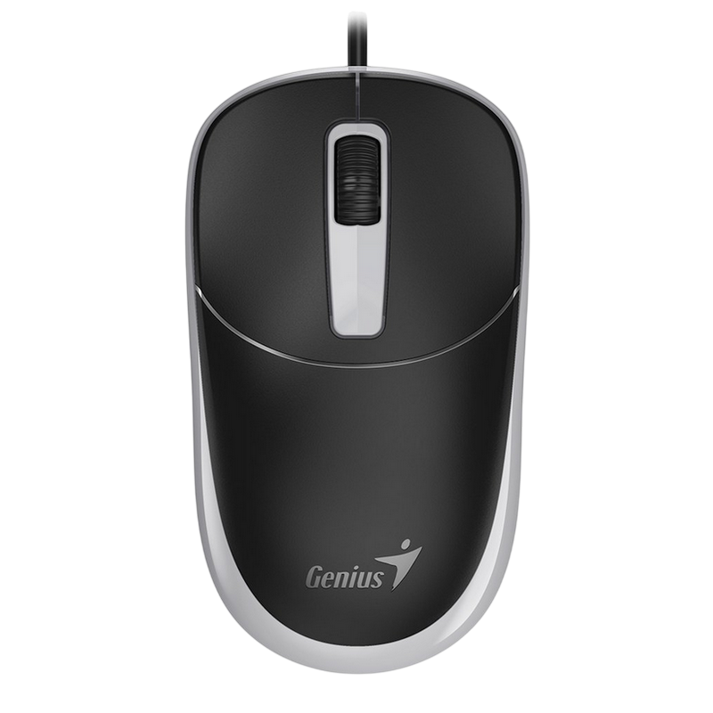 Мышь Genius DX-123 Чёрный | Серый