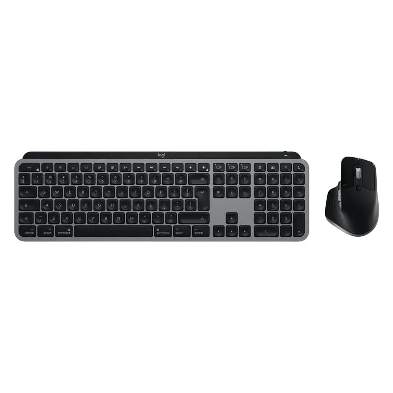 Set Tastatură + Mouse Logitech MX Keys S Combo Membrană Gri
Fără fir | Engleza