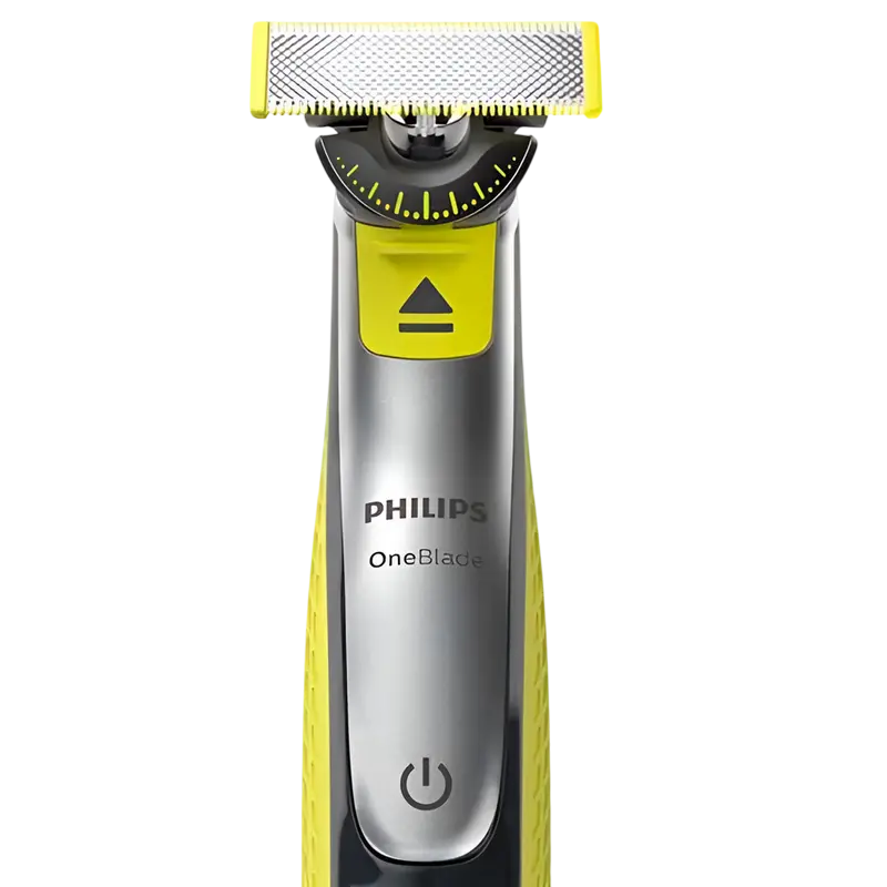 Trimmer pentru bărbați Philips OneBlade Verde | Carbonic