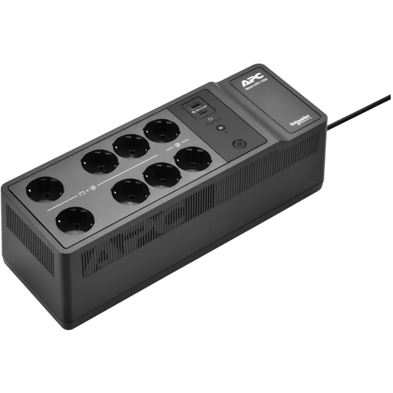 Источник бесперебойного питания APC BE1050G2-GR Черный