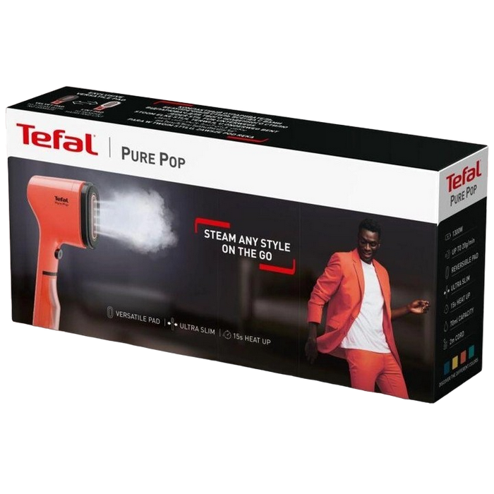 Aparat de călcat vertical cu aburi Tefal DT2022E1 Roșu