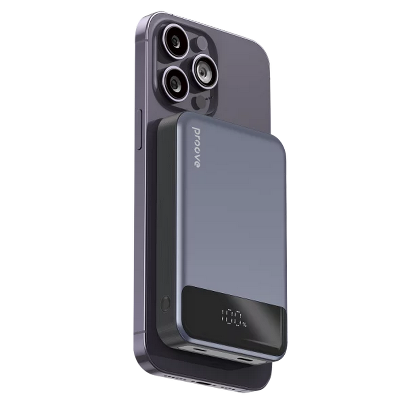 Acumulator extern Proove Hoodman Magnetic Gri
Li-Polymer | 10000 mAh
