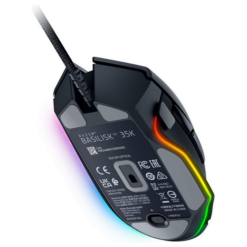 Игровая мышь Razer Basilisk V3 35K Проводное Чёрный