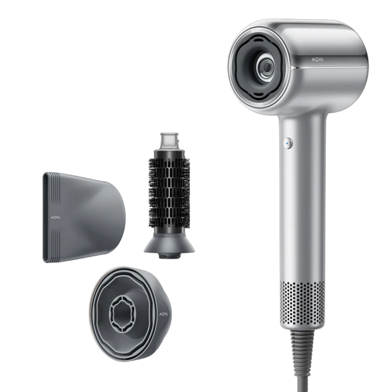 Купить  Фены - Фен Mova Shine 20 Серебристый..