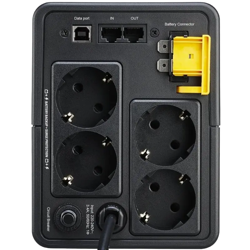 Источник бесперебойного питания APC BX750MI-GR Черный