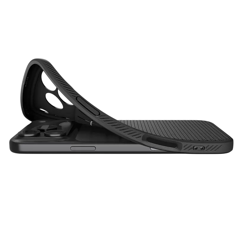 Husă Spigen Apple iPhone 17 Pro Liquid Air Negru mat