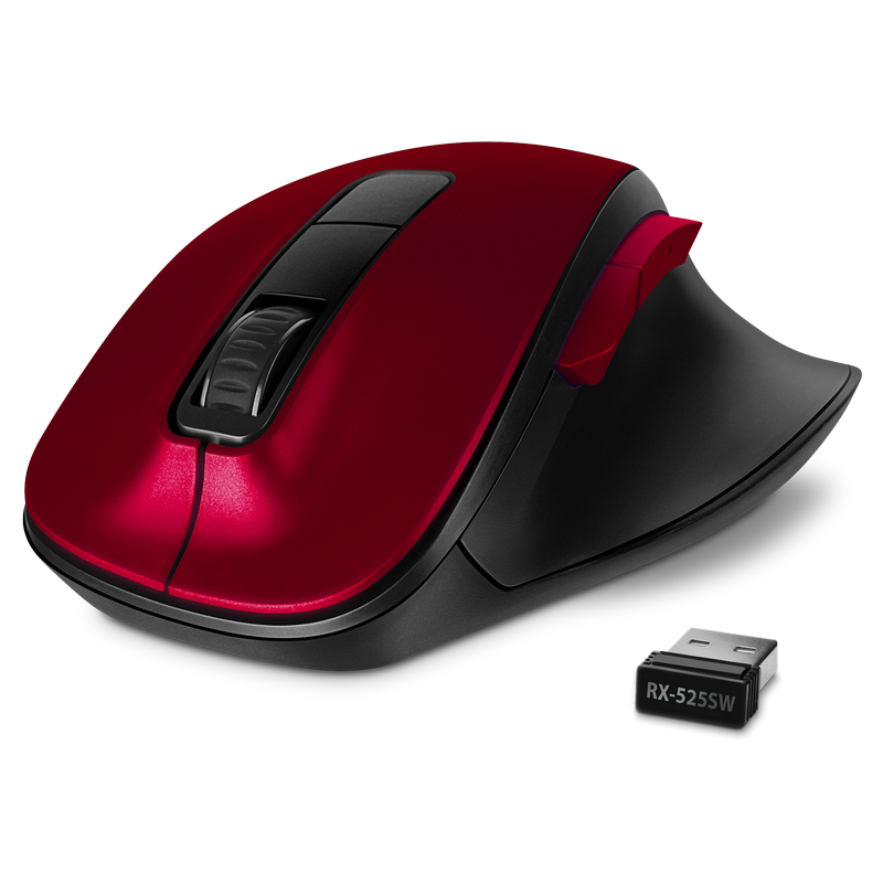 Mouse SVEN RX-525SW Roșu
Optical | 1600 dpi | Fără fir