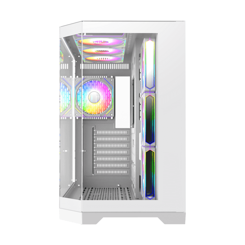Carcasă PC Gamemax HYPE-A Midi-Tower Alb