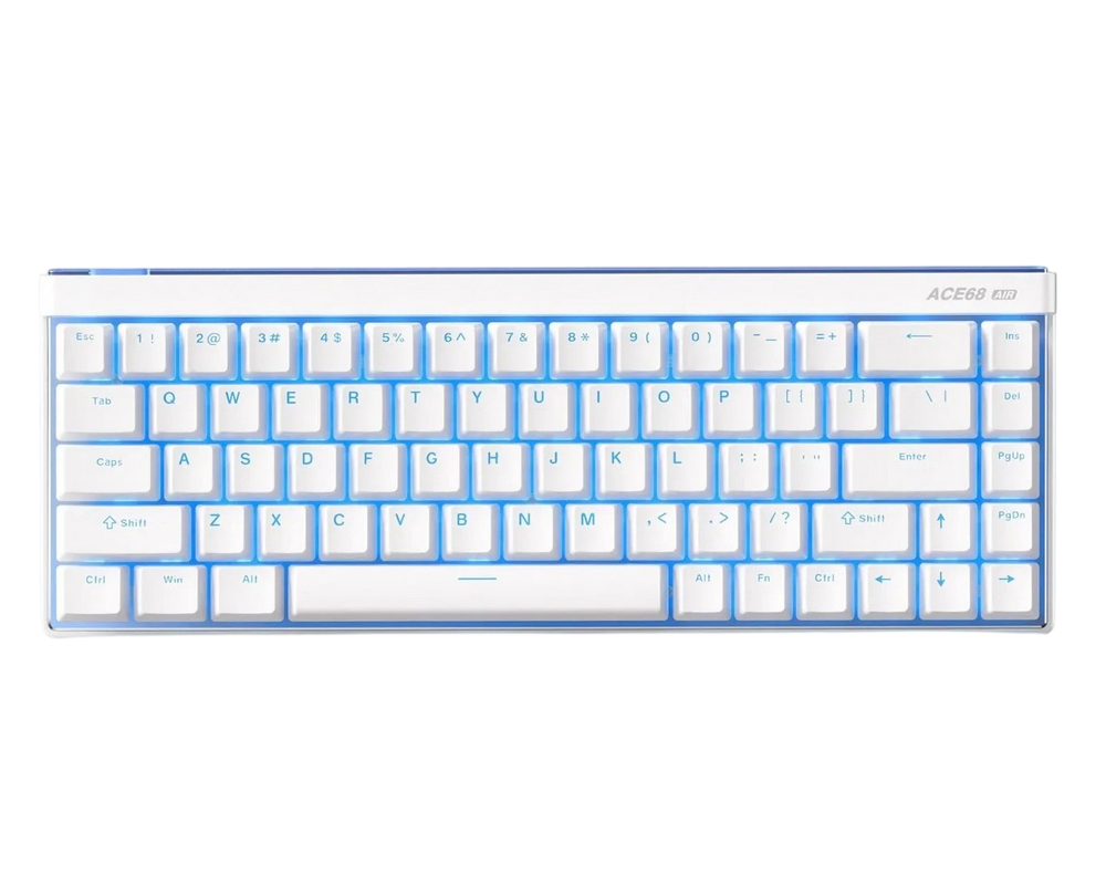 Tastatură MCHOSE Ace 68 Air Mecanic Alb
Cu fir | Engleza