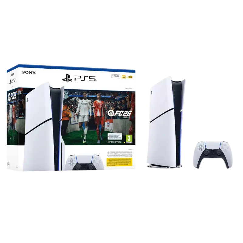 Купить  Игровые консоли - Игровая консоль SONY PlayStation 5 Slim Disc ..