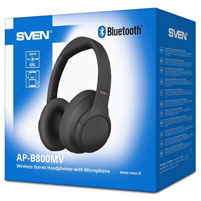 Căști SVEN AP-B800MV Negru
Fără fir | 85 ore | 20 Hz - 20000 Hz