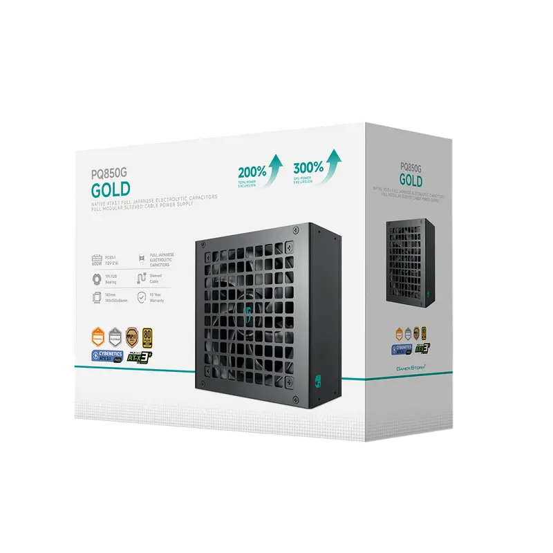 Sursă Alimentare PC Deepcool GamerStorm PQ850G ATX Negru