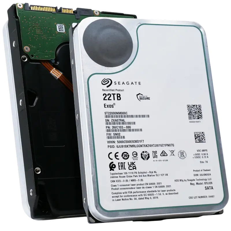 Unitate HDD Seagate Exos 22 TB