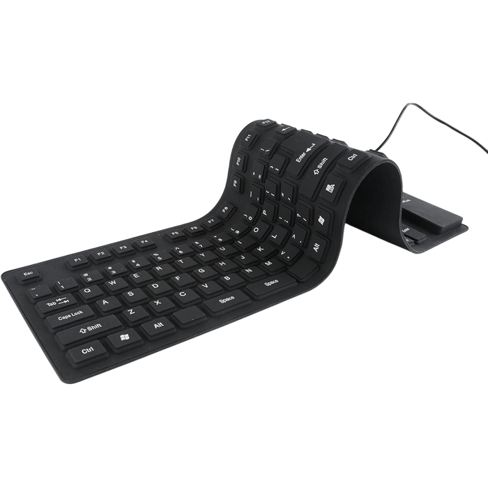 Tastatură Gembird KB-109F-B Membrană Negru