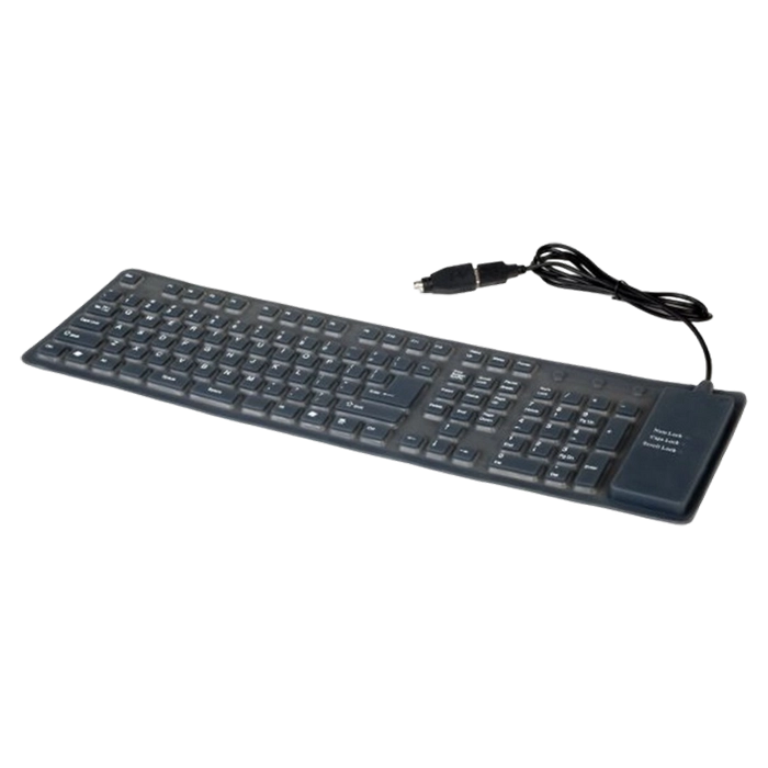 Tastatură Gembird KB-109F-B Membrană Negru