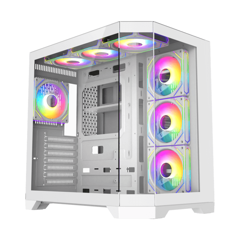 Carcasă PC Gamemax HYPE-A Midi-Tower Alb