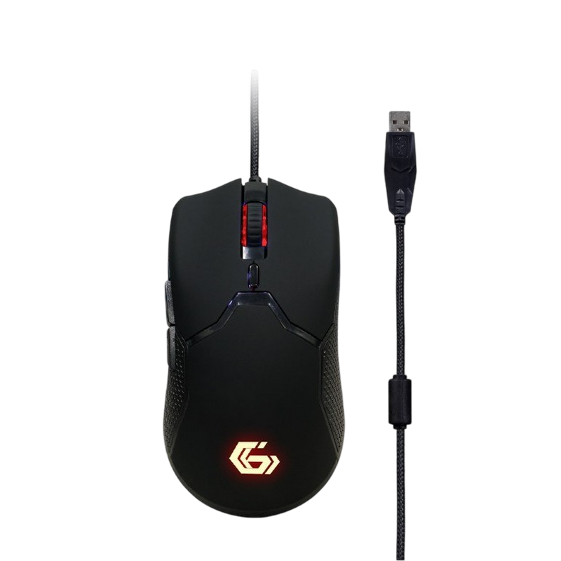 Set Tastatură + Mouse + Mouse Pad + Căști Gembird GGS-UMGL4-01 Membrană Negru