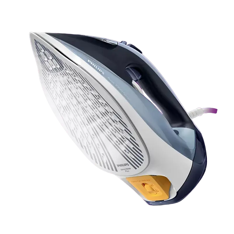 Fier de călcat Philips Azur 7000 series Albastru deschis
2800 W | 50 g/min | 300 ml | SteamGlide Plus