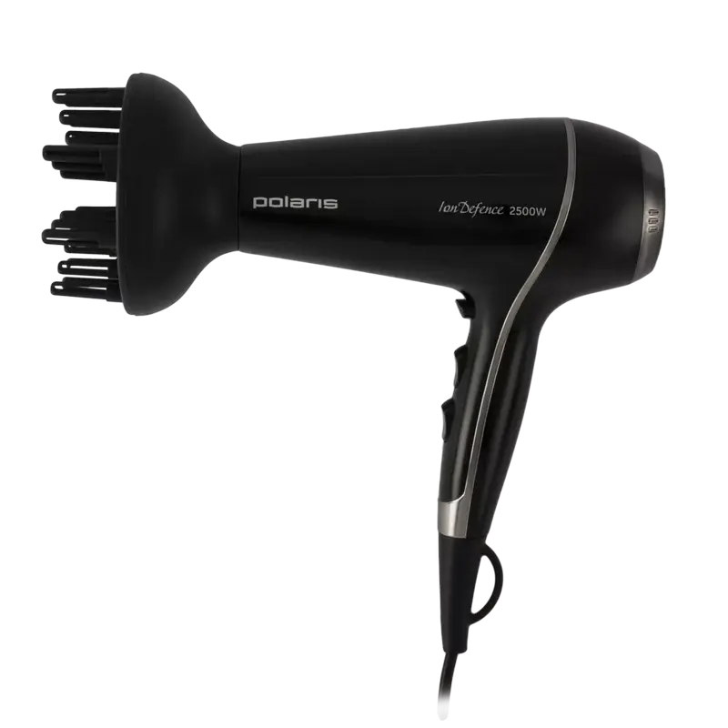 Uscător de păr Polaris PHD1112, 2500W, Negru