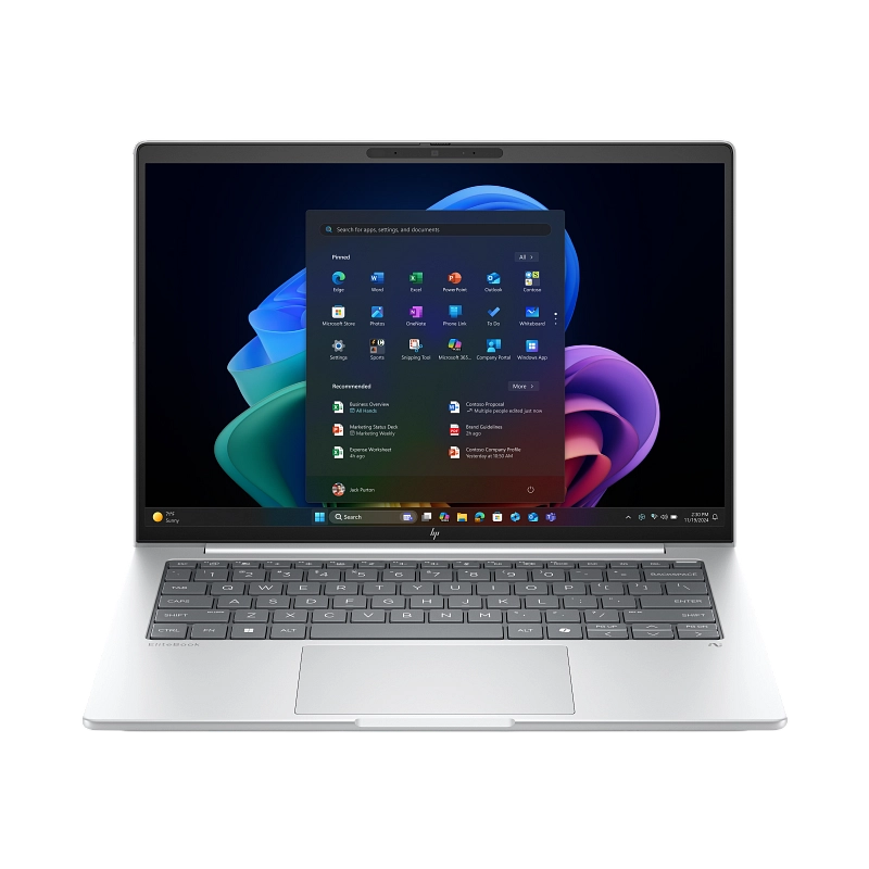 Ноутбук,Ноутбук для бизнеса HP EliteBook 8 G1i 14 Glacier Silver