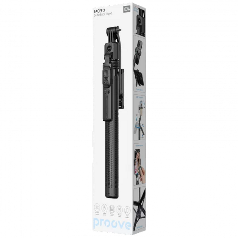 Selfie Stick Proove FaceFix Negru
