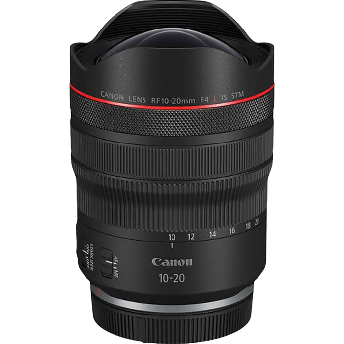 Obiectiv foto Canon RF 10-20mm f/4 L IS STM