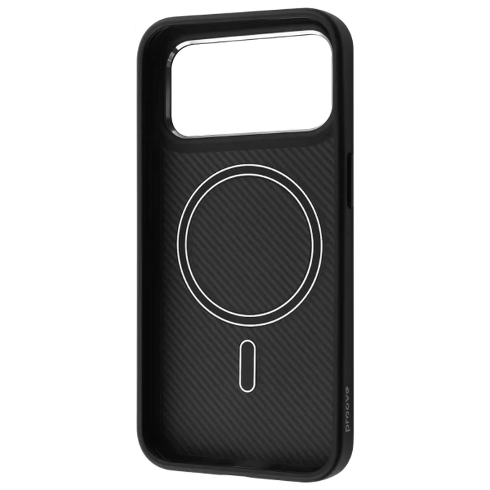 Чехол Proove Apple iPhone 17 Pro Force Armor Зеркально-чёрный