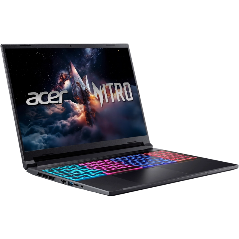 Игровой ноутбук Acer Nitro V 16S AI ANV16S-41 Obsidian Black