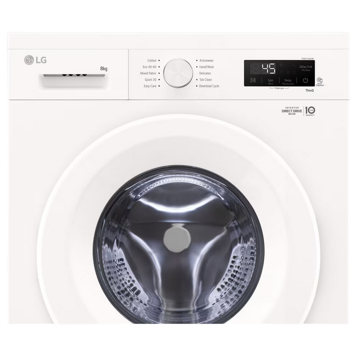 Стиральная машина LG F4X1008NWH Белый