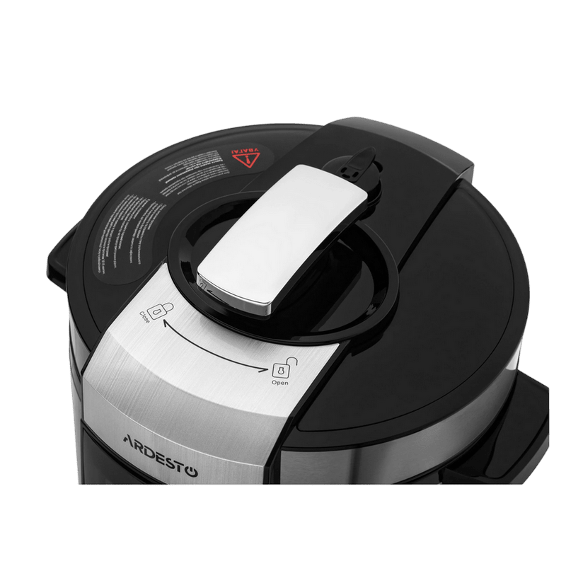 Aparat de gătit multifuncțional sub presiune Ardesto MPC-P225 Argintiu | Negru
900 W | 5 l | Antiaderent