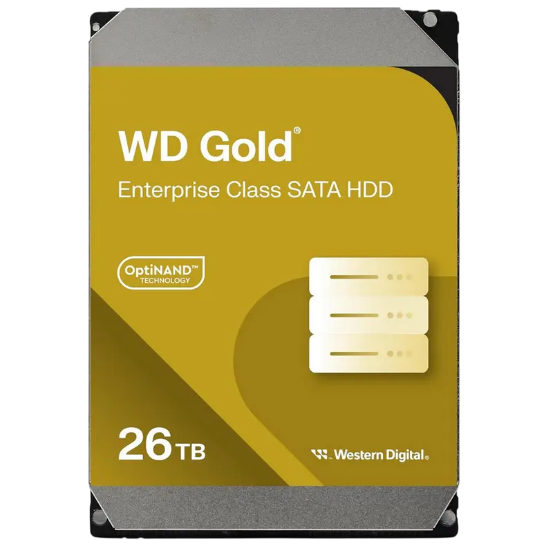 Unitate HDD Western Digital WD Gold 26 TB