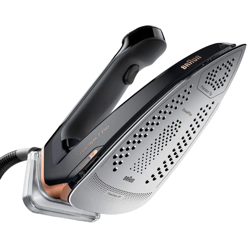 Fier de călcat cu generator de abur Braun IS 7286BK SS