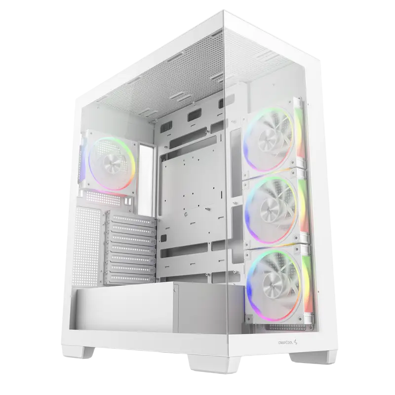 Carcasă PC Deepcool CG580 4F V2 Midi-Tower Alb