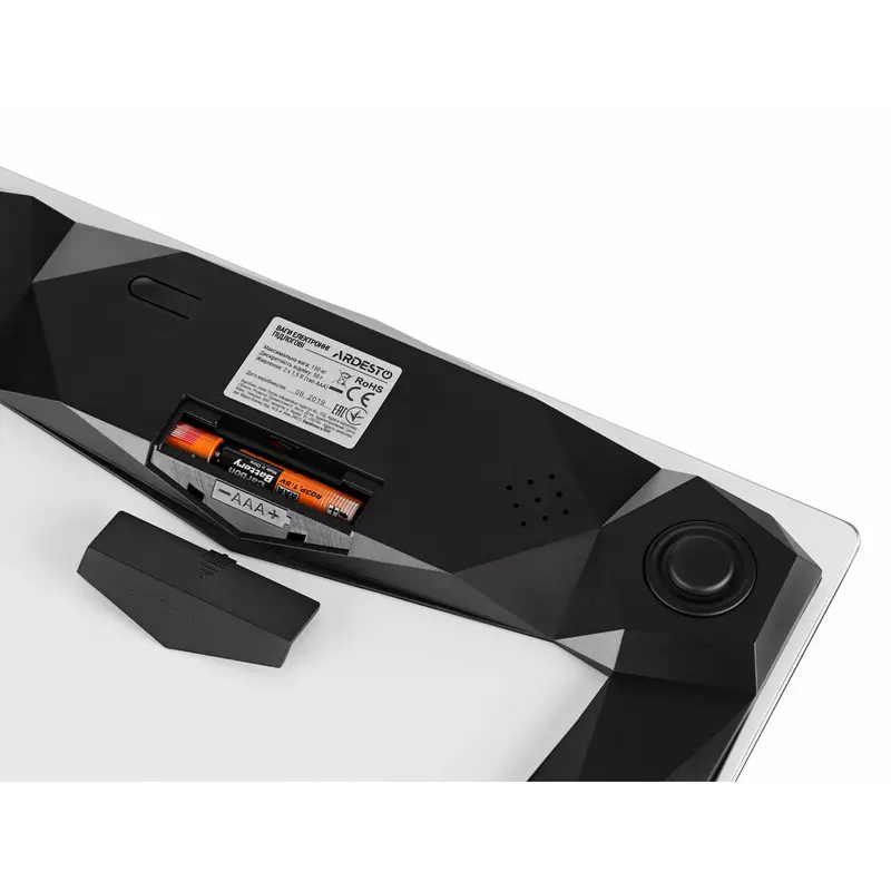 Cântar de podea Ardesto SCB-965BL Negru
Sticlă strecurată | Kilograme, Grame | 150 kg