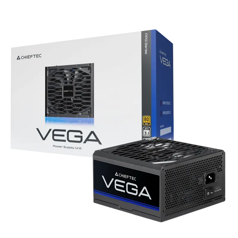 Sursă Alimentare PC Chieftec PPG-850-S Vega Series ATX Negru