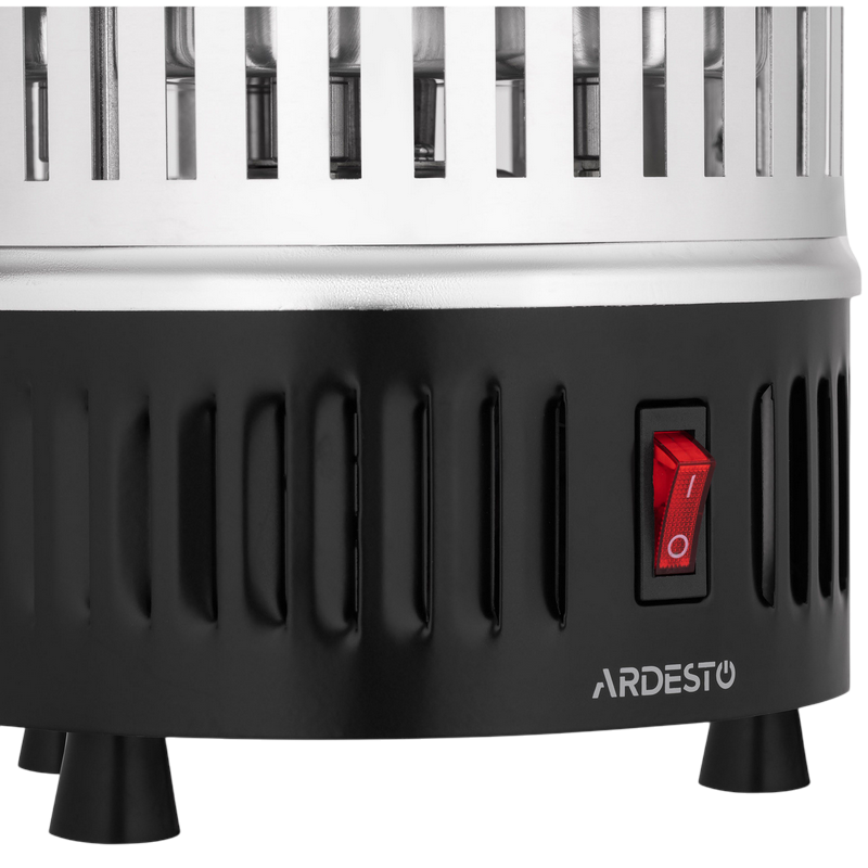 Электрошашлычница Ardesto VEG-HY1000 Нержавеющая Сталь | Черный