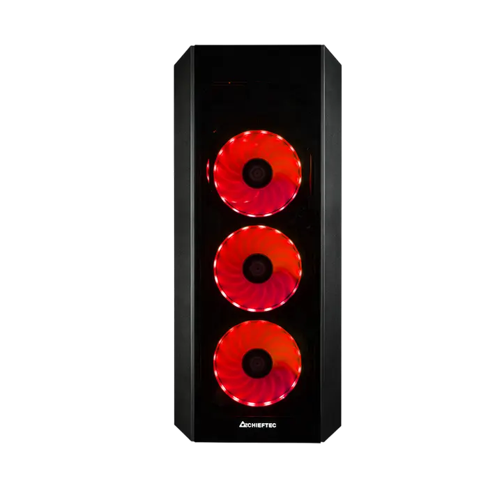 Carcasă PC Chieftec GL-03B-UC-OP Midi-Tower Negru