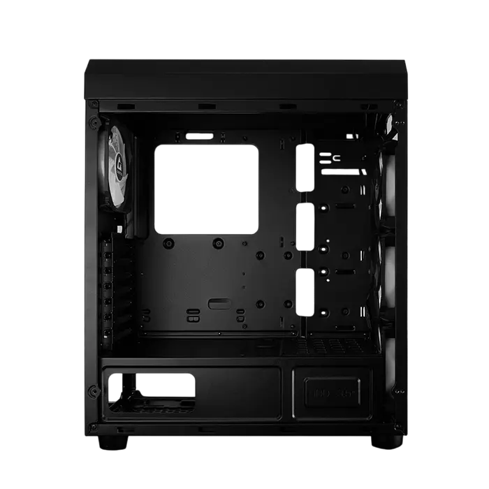 Carcasă PC Chieftec GL-03B-UC-OP Midi-Tower Negru