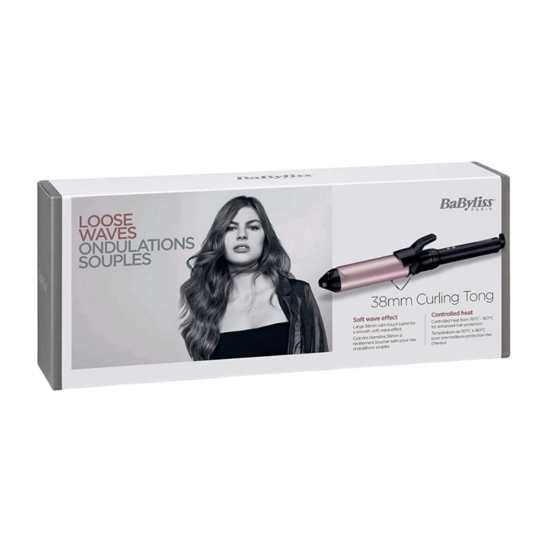 Ondulator de păr BaByliss C338E Negru